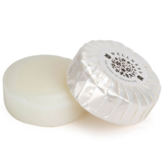 Plastic Wrapped Round Soap - roundsoap