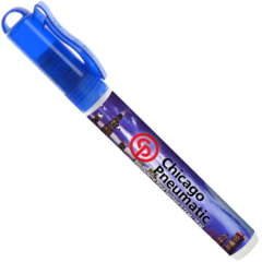 Antibacterial Hand Sanitizer Pocket Sprayer – .33 oz - spraytransblue