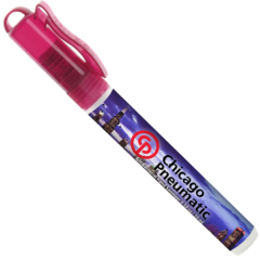 Antibacterial Hand Sanitizer Pocket Sprayer – .33 oz - spraytransmaroon