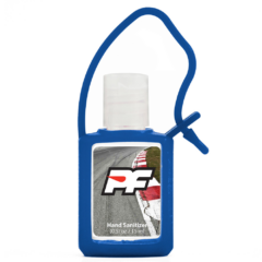 Travel Sanitizer with Adjustable Silicone Strap