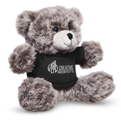 Soft Plush Bear With T-Shirt–7″ - 1 10