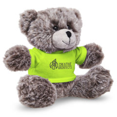 Soft Plush Bear With T-Shirt–7″ - 1 7