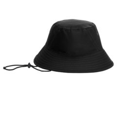 New Era® Hex Era Bucket Hat - 10100-Black-1-NE800BlackFullFront-1200W