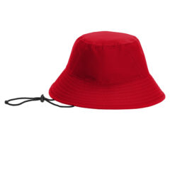 New Era® Hex Era Bucket Hat - 10100-Scarlet-1-NE800ScarletFullFront-1200W