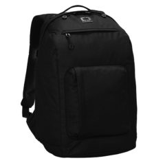 OGIO® Downtown Pack - 10444-Black-1-91006BlackFlatFront-1200W