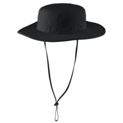 Port Authority® Outdoor Wide-Brim Hat - 1200W-7255-Black-1-C920BlackHatFront2