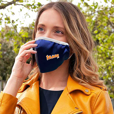 Antimicrobial Face Mask Sizes Small, Medium, and Large - 2178