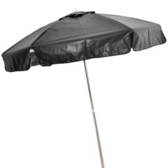 Aluminum Patio Umbrella – 6-1/2 Feet - 3300iv_black-12002151371