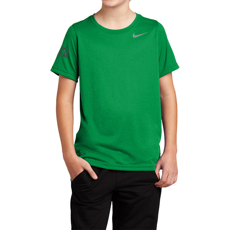 Nike Youth Legend Tee - 840178_applegreen_model_front