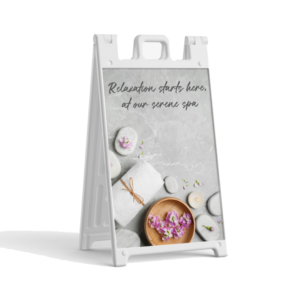 A-Frame Sidewalk Sign – Double Sided - A-Frame Sidewalk Sign 8211 Double Sided