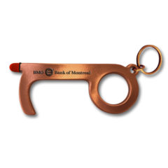 Copper B-Safe Key No Touch Tool and Keychain - B-SAFE_Key_1