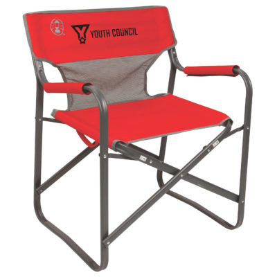 COLEMANreg- OUTPOST BREEZE DECK CHAIR_Red