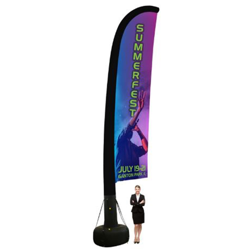 Outdoor Single Sided Inflatable Flag – 26 Feet - Capture