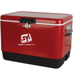 Coleman® Classic Steel Belted Cooler – 54 quart - Coleman_sup_reg-__sup_ 54 qt Classic Steel Belted Cooler_Red