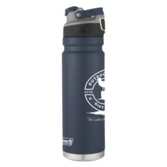 Coleman® Freeflow Stainless Steel Hydration Bottle – 24 oz - Colemanreg- 24OZ FREEFLOW STAINLESS STEEL HYDRATION BOTTLE_Navy