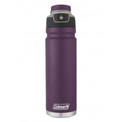 Coleman® Freeflow Stainless Steel Hydration Bottle – 24 oz - Colemanreg- 24OZ FREEFLOW STAINLESS STEEL HYDRATION BOTTLE_Purple
