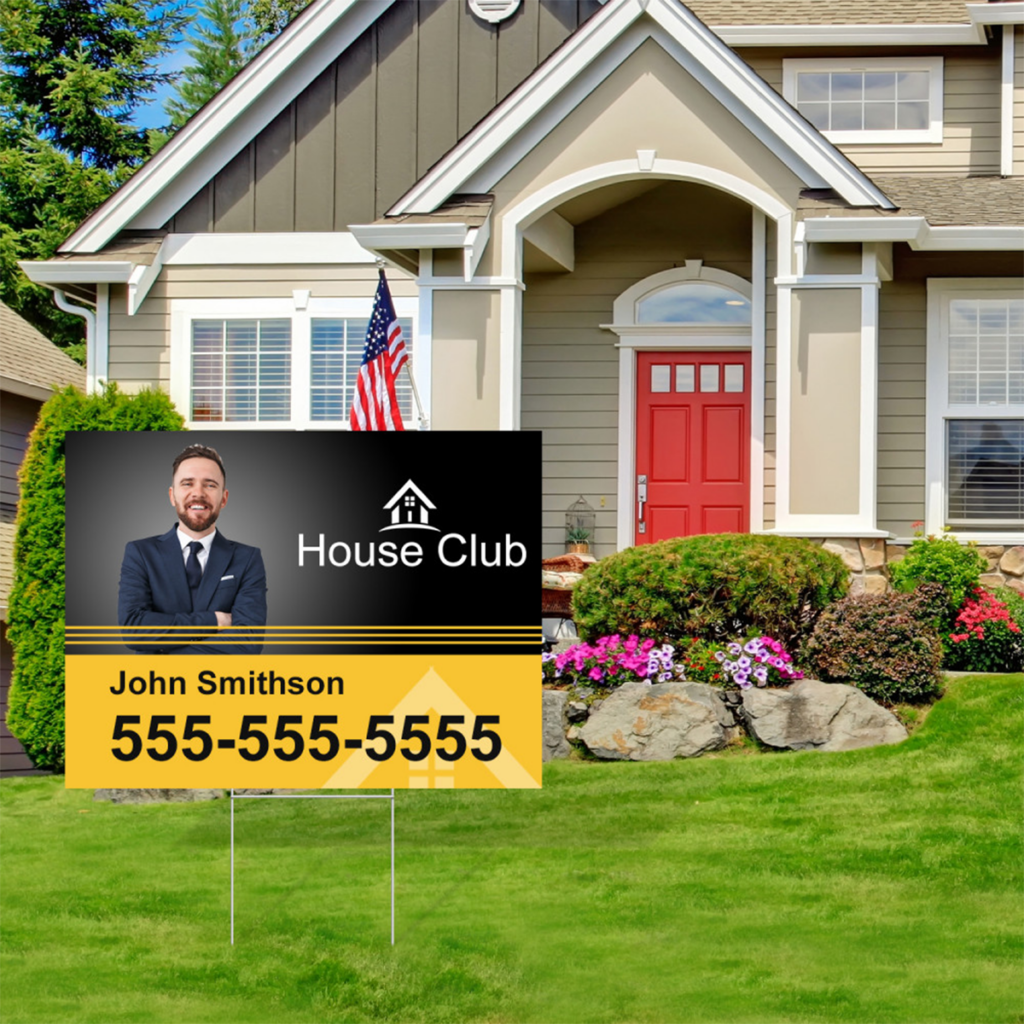 Coroplast Yard Sign – 24″ x 18″ - Coroplast Yard Sign 8211 24 x 18