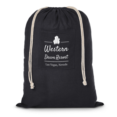 Cotton Laundry Bag 8211 Black