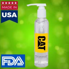 Antibacterial Hand Sanitizer Gel with Pump Cap – 8 oz - IUWWJ-NRXYZ