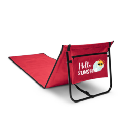 Lounging Beach Chair - Lounging Beach Chair 8211 Red