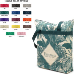 USA Crafted Zippered Tote All Over Print - Made to Order Zippered Tote All Over Print_Gusset