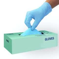 Large Disposable Nitrile Gloves - NG100L