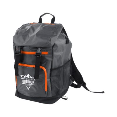 PRECIPICE TRAIL BACKPACK_Charcoal Orange