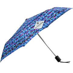 Shed Rain® Fashion Print Auto Open And Close Compact Umbrella - Shed Rain_sup_reg-__sup_ Fashion Print Auto Open And Close Compact_Static Blue