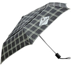 Shed Rain® Fashion Print Auto Open And Close Compact Umbrella - Shed Rain_sup_reg-__sup_ Fashion Print Auto Open And Close Compact_Winston Black