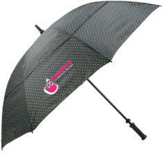Shed Rain® Fashion Print Windjammer® Vented Golf Umbrella - Shed Rain_sup_reg-__sup_ Fashion Print Windjammer_sup_reg-__sup_ Vented Golf_Funfetti Black
