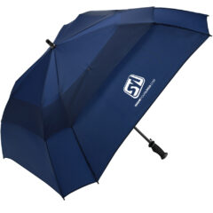 Shed Rain® Windpro® Vented Auto Open Square Golf Umbrella With Gellas® Gel-Filled Handle - Shed Rain_sup_reg-__sup_ Windpro_sup_reg-__sup_ Vented Auto Open Square Golf With Gellas_sup_reg-__sup_ Gel-Filled Handle_Navy Blue