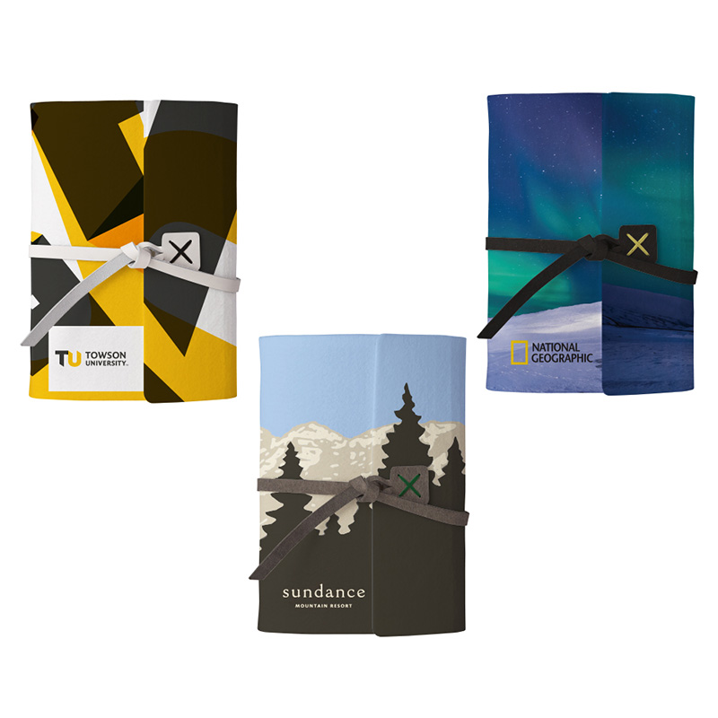 Blackburn Large Recycled Dye-Sublimated Felt Journal - TBLACKBURN-GROUP