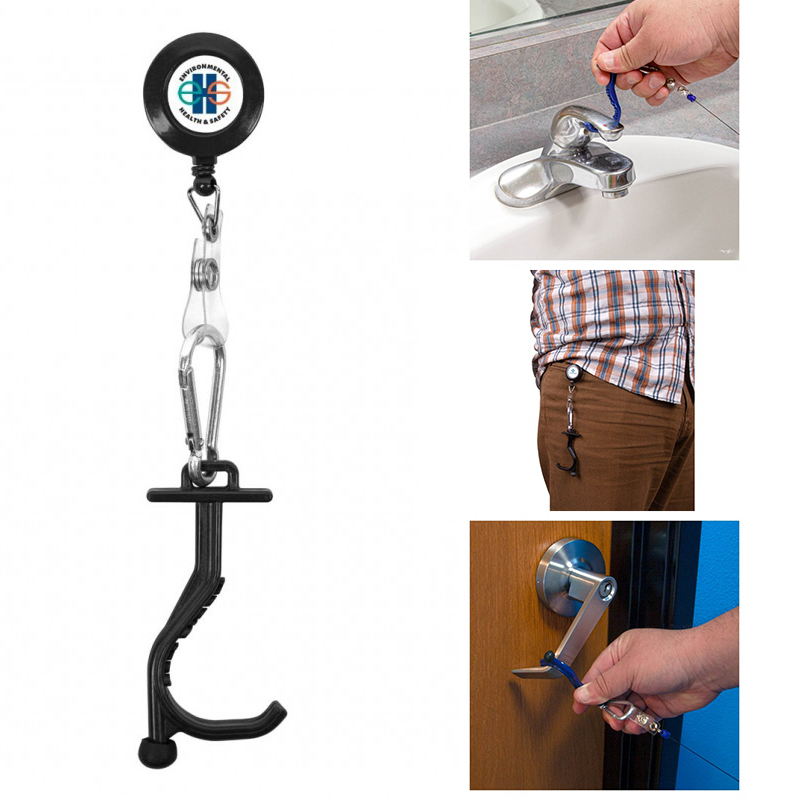 The Kooty Key Anti-Germ Utility Tool W/ Retractable Badge Holder - Untitled-1
