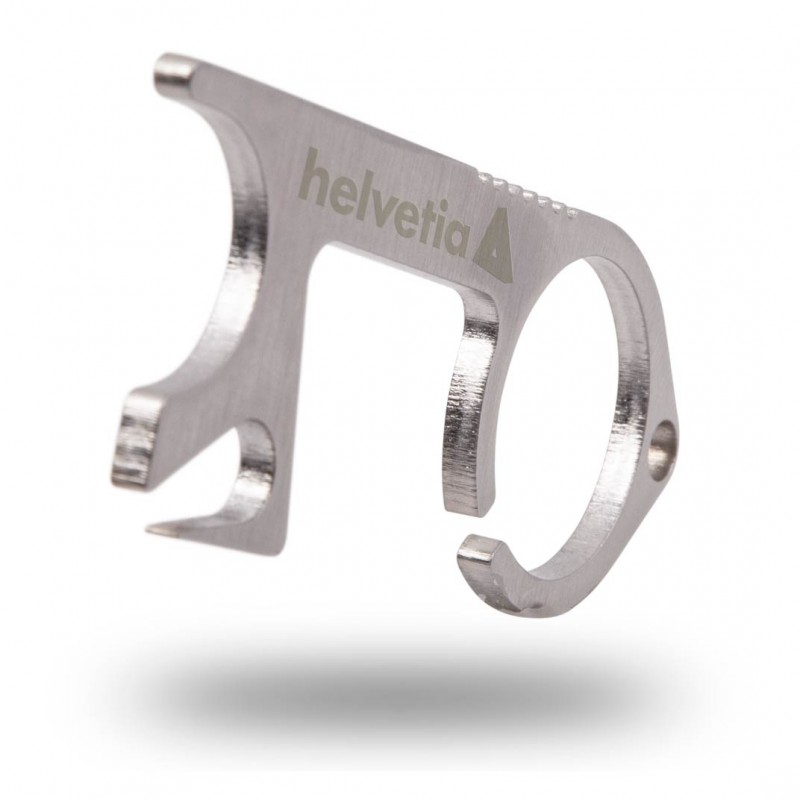 Freedom Key Stainless Steel No-Touch Tool - a7500-steel-angle