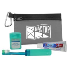 Premium Toothbrush Travel Kit - charcoal