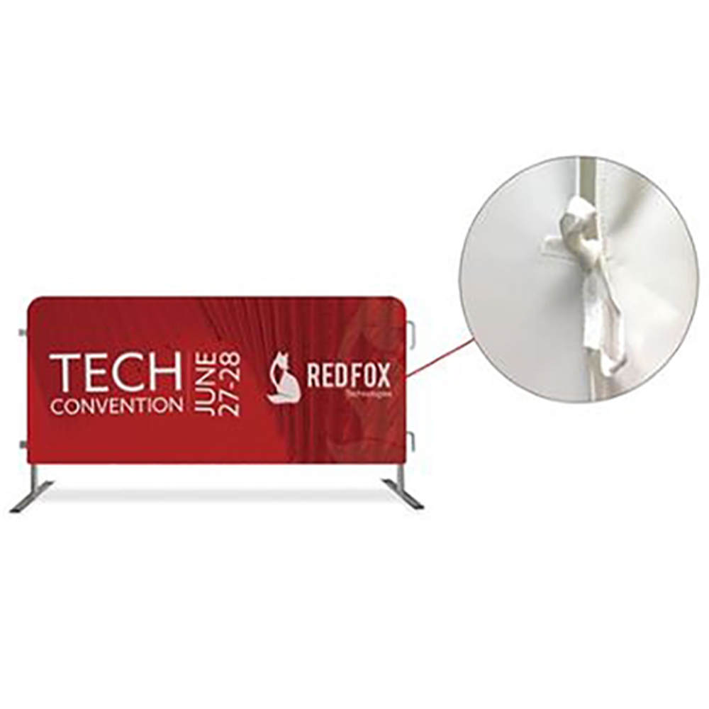 Double sided standard barrier cover small show your logo