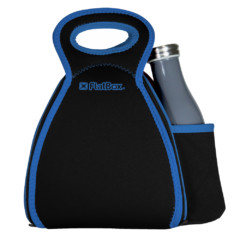 Drinx 2-in-1 Lunch Bag and Placemat - drinxblackblue