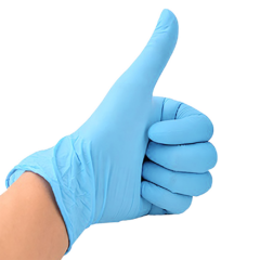 Large Disposable Nitrile Gloves - largenitrileglovesinuse