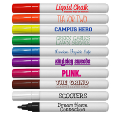 Liquid-Mark® Liquid Chalk Erasable Wipe-Off Markers - liquichalkgroup
