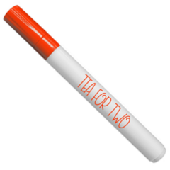 Liquid-Mark® Liquid Chalk Erasable Wipe-Off Markers - liquichalkorange