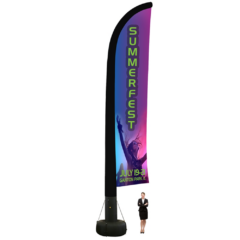 Outdoor Single Sided Inflatable Flag – 33 Feet - outdoorinflatablesinglesideflag33ft