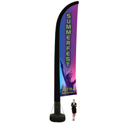 outdoorinflatablesinglesideflag33ft