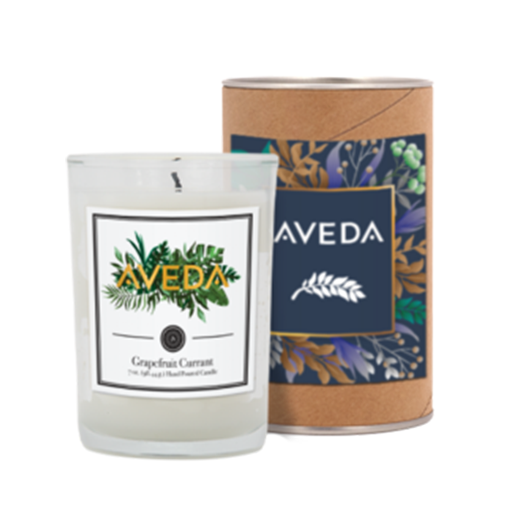 Scented Tumbler Candle in a Cardboard Gift Tube w/ Metal Lid–8 oz. - radiancegiftset2