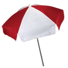 Aluminum Patio Umbrella – 6-1/2 Feet - red