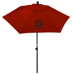 Steel Market Umbrella 7′ - redwlogo