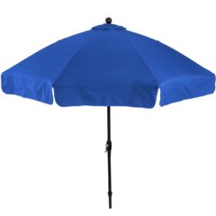 Aluminum Market Patio Umbrella – 9 Feet - royalblue