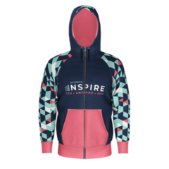 Rusty Import Unisex Dye-Sublimated Raglan Full-Zip Hoodie - rusty2