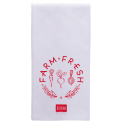 Screen Printed Flour Sack Tea Towel - teatowel