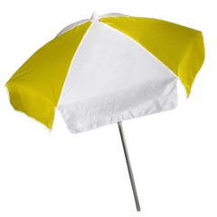 Aluminum Patio Umbrella – 6-1/2 Feet - yellow