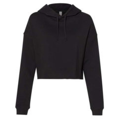 Independent Trading Co. Women’s Lightweight Cropped Hooded Sweatshirt - 79621_f_fm